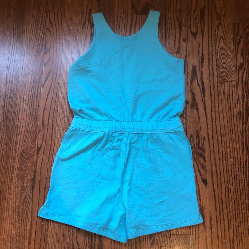 NEW Athleta Girl Havin a Great Time Romper 12 - Picture 5 of 10